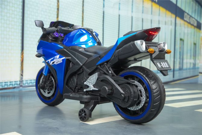 kids motorcycle,Tamco 12V motorcycle for kids 3 4 5 6 years Boys Girls 12v7ah kids motorcycle ride on toy with Training Wheels/manual throttle/ drive by hand /Lightting wheels - Image 5
