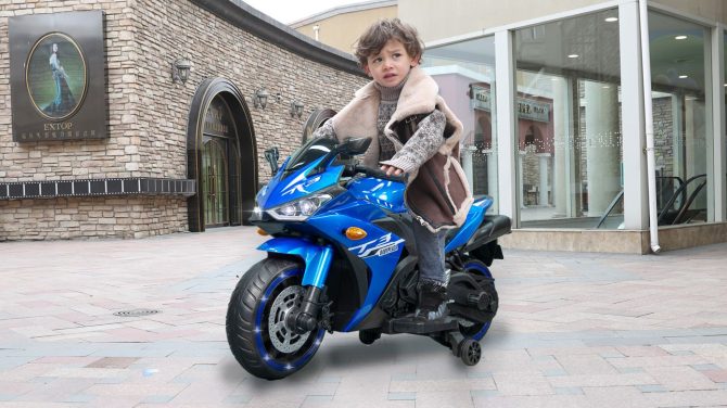 kids motorcycle,Tamco 12V motorcycle for kids 3 4 5 6 years Boys Girls 12v7ah kids motorcycle ride on toy with Training Wheels/manual throttle/ drive by hand /Lightting wheels - Image 7