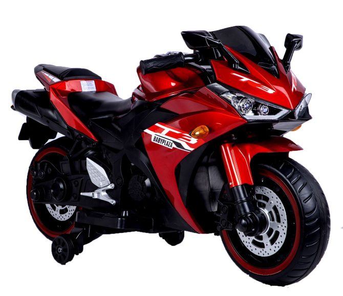 TAMCO kids motorcycle 12V motorcycle for kids 3 4 5 6 years Boys Girls 12v7ah kids motorcycle ride on toy with Training Wheels/manual throttle/ drive by hand /Lightting wheels - Image 6