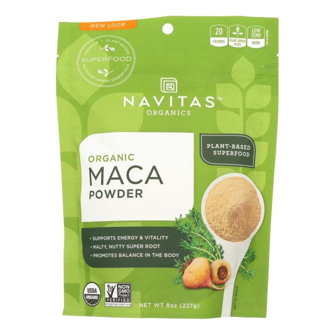Navitas Naturals Maca Powder - Organic - 8 Oz - Case Of 12 - Image 2