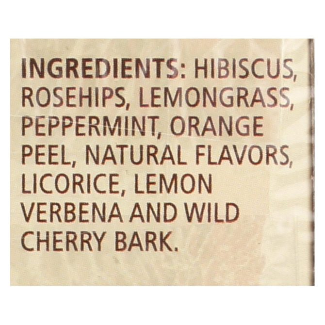 Celestial Seasonings Herbal Tea Caffeine Free Red Zinger - 20 Tea Bags - Case Of 6 - Image 2