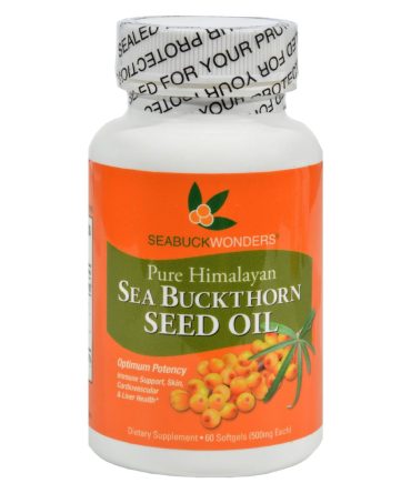 Seabuck Wonders Sea Buckthorn Seed Oil - 500 Mg - 60 Softgels