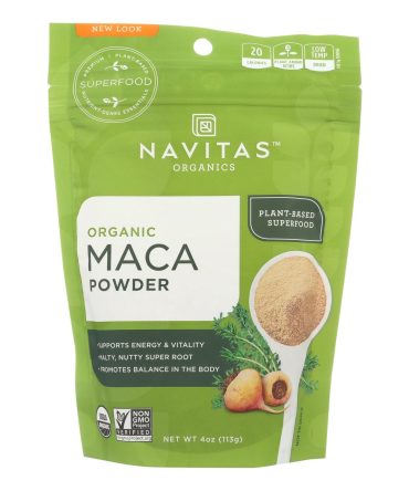 Navitas Naturals Maca Powder - Organic - 4 Oz - Case Of 12