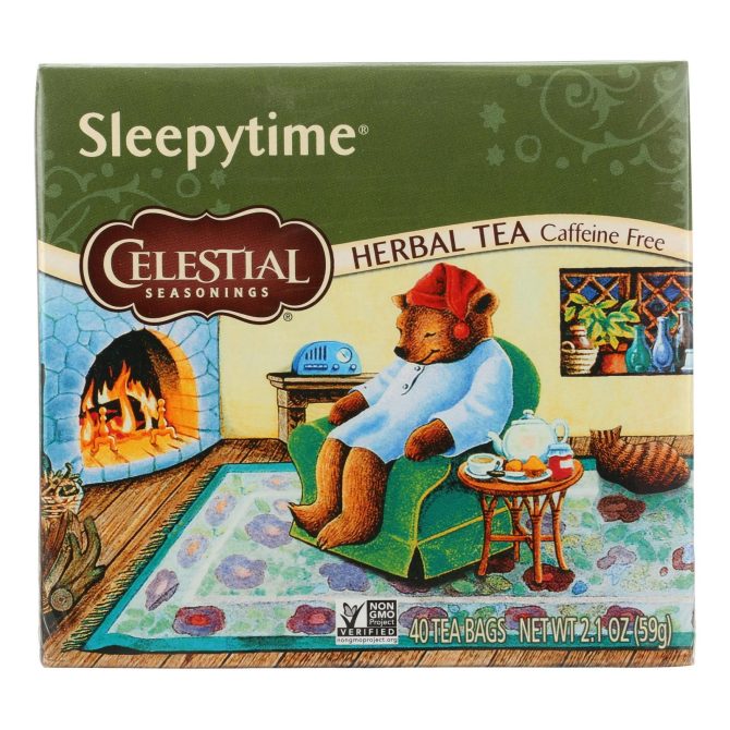Celestial Seasonings Herbal Tea - Sleepytime - Caffeine Free - Case Of 6 - 40 Bags - Image 2