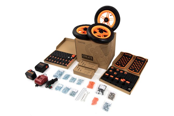 Modular design High-strength material electric innovation kart, more than 20 kinds of assembly methods, suitable for outdoor sports, parent-child interaction - Image 15