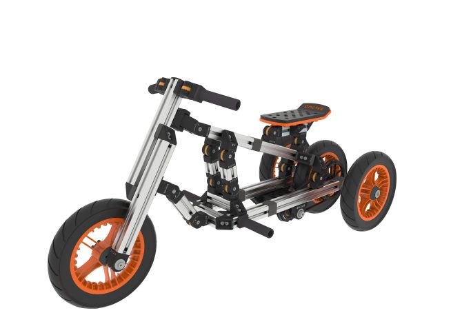 Modular design High-strength material electric innovation kart, more than 20 kinds of assembly methods, suitable for outdoor sports, parent-child interaction - Image 7