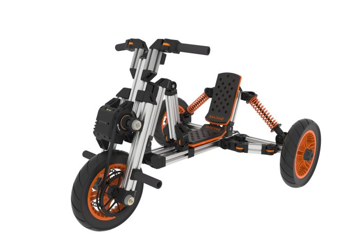 Modular design High-strength material electric innovation kart, more than 20 kinds of assembly methods, suitable for outdoor sports, parent-child interaction - Image 9
