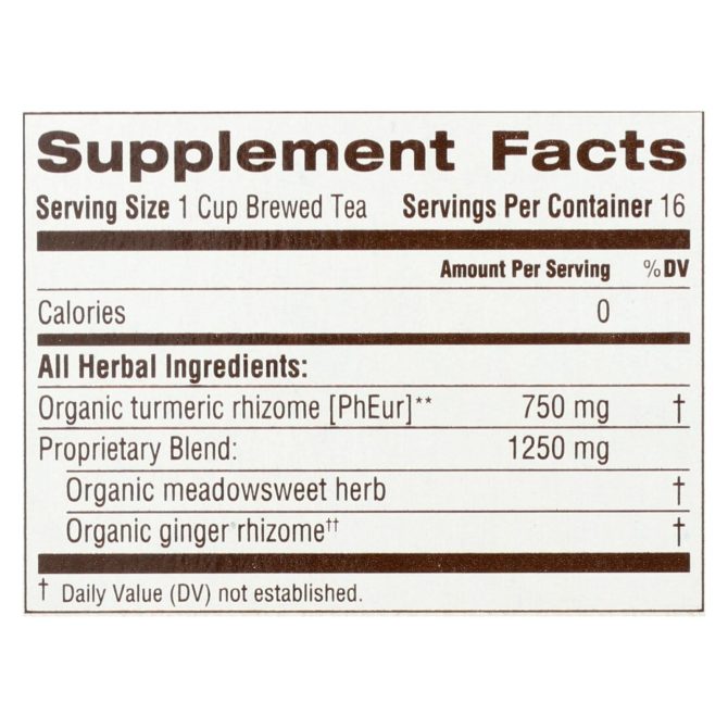 Traditional Medicinals Organic Herbal Tea - Ginger - Case Of 6 - 16 Count - Image 2