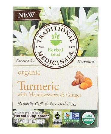 Traditional Medicinals Organic Herbal Tea - Ginger - Case Of 6 - 16 Count