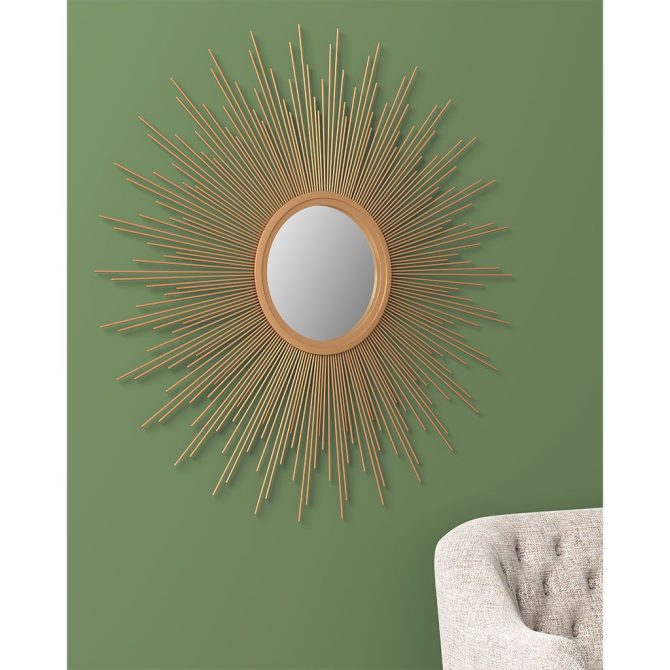 Sunburst Wall Decor Mirror 14.5"D - Image 12