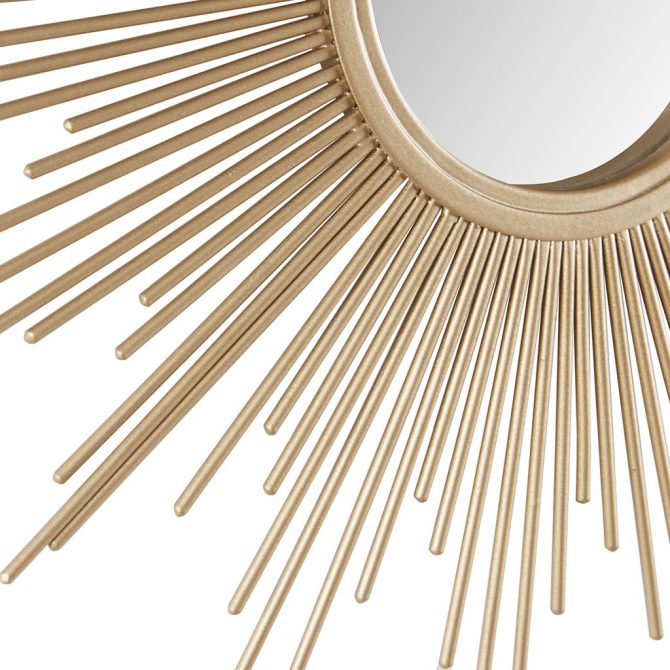 Sunburst Wall Decor Mirror 14.5"D - Image 3