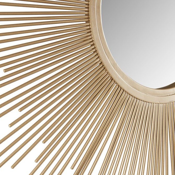 Sunburst Wall Decor Mirror 14.5"D - Image 4