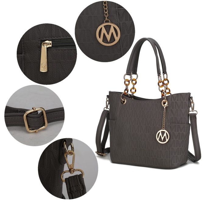 MKF Collection Rylee Vegan Leather Women Tote Handbag by Mia k - Image 39