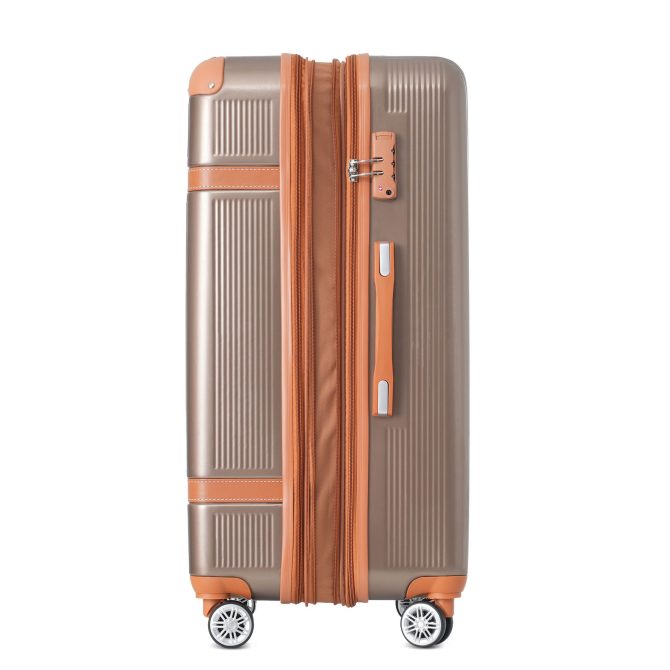 Hardshell Luggage Sets 3 Piece double spinner 8 wheels Suitcase with TSA Lock Lightweight 20''24''28'' - Image 14