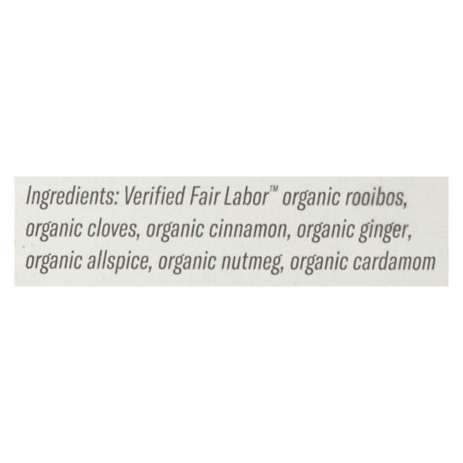 Numi Tea Organic Herbal Tea - Rooibos Chai - Case Of 6 - 18 Bags - Image 5