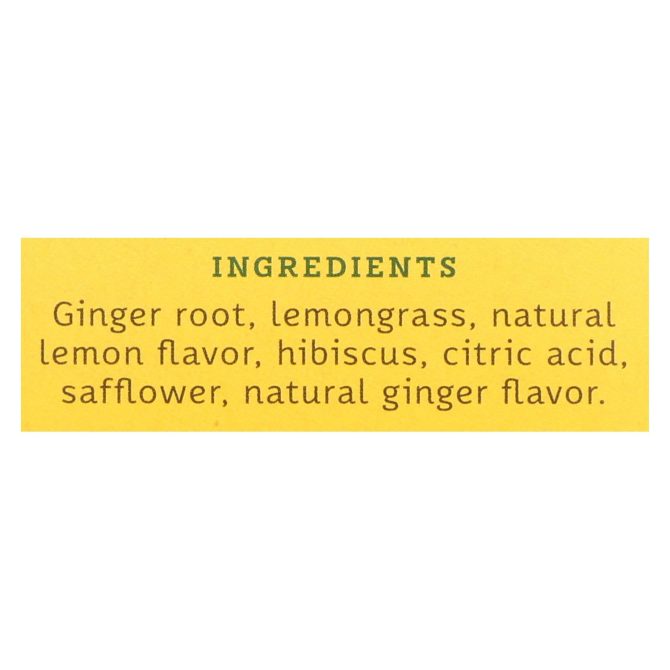 Stash Tea - Herbal - Lemon Ginger - 20 Bags - Case Of 6 - Image 2