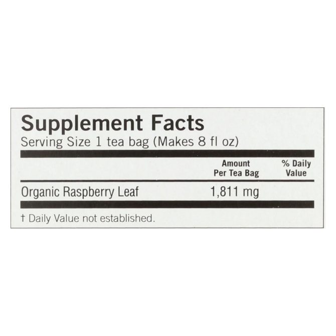 Yogi Organic Woman's Herbal Tea Raspberry Leaf - 16 Tea Bags - Case Of 6 - Image 4