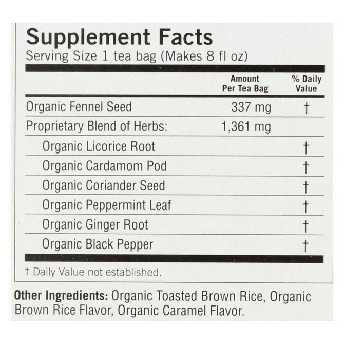 Yogi Organic Stomach Ease Herbal Tea - 16 Tea Bags - Case Of 6 - Image 2