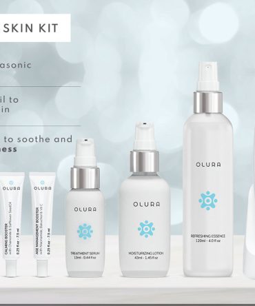 Eno Sensitive Skin Facial Kit. A complete skincare solution for sensitive skin that includes the Patented Eno Facial Device