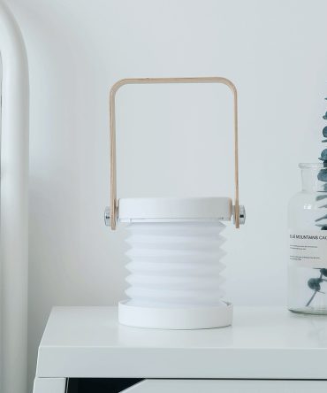 Foldable Touch Dimmable Reading LED Night Light Portable Lantern Lamp USB Rechargeable For Home Decor