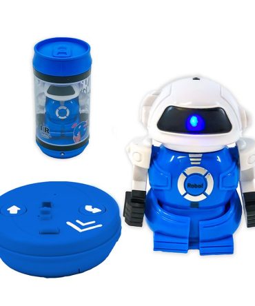Infared Controlled RC Mini Robot In A Can