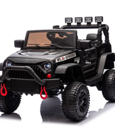24V Kids Ride On Car W/Parents Remote Control,400W Motor,Four Wheel Suspension,Adjustable speed,USB,MP3,Music,Bluetooth,Large display screen,Power Display,Portable handle,Safety Belt for Kids Aged 3+.