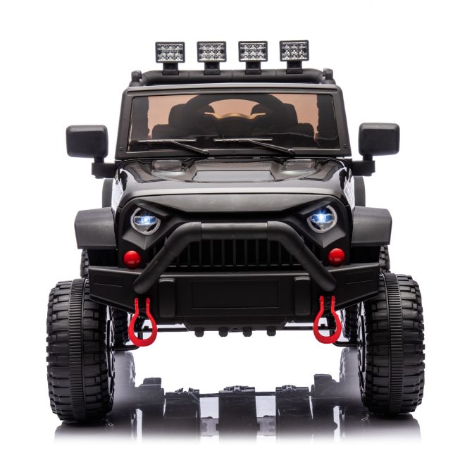 24V Kids Ride On Car W/Parents Remote Control,400W Motor,Four Wheel Suspension,Adjustable speed,USB,MP3,Music,Bluetooth,Large display screen,Power Display,Portable handle,Safety Belt for Kids Aged 3+. - Image 8