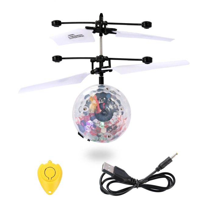 RC Flying Balls Electric Infrared Induction Drone Helicopter Ball LED Light Kids Flying Toy - Image 11