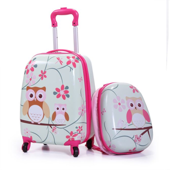 2 PCS Kids Luggage Set, 12" Backpack and 16" Spinner Case with 4 Universal Wheels, Travel Suitcase for Boys Girls - Image 26