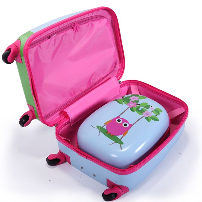 2 PCS Kids Luggage Set, 12" Backpack and 16" Spinner Case with 4 Universal Wheels, Travel Suitcase for Boys Girls - Image 20