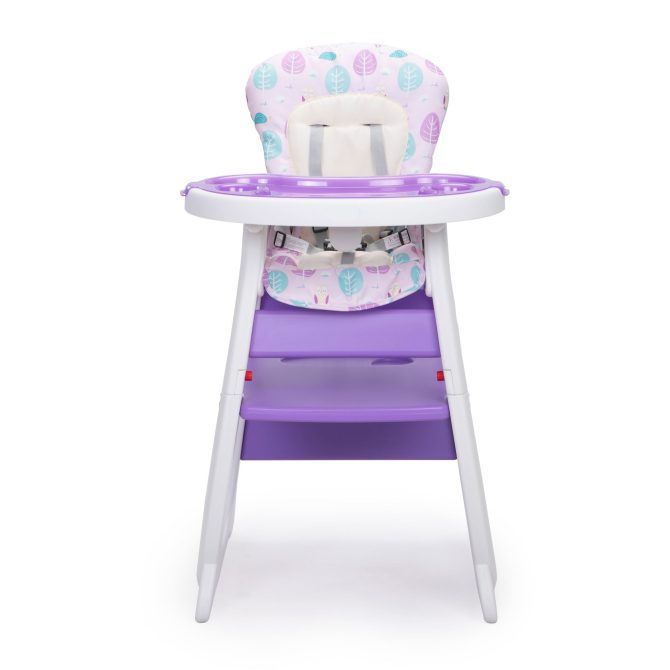 Multipurpose Adjustable Highchair,Children's dining chair for Baby Toddler Dinning Table with Feeding Tray and 5-Point Safety Buckle XH - Image 2