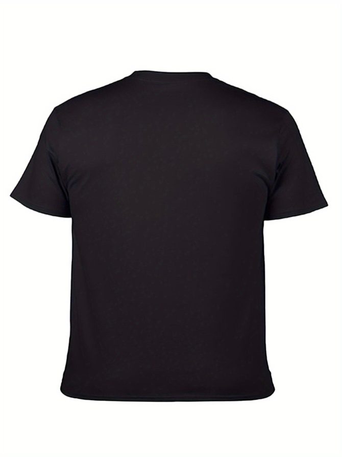 Fun Duck Pattern T-shirt - Breathable And Moisture Absorbing Polyester Fiber, Casual Round Neck Short Sleeve, Men's Summer Fashion Top - Image 5