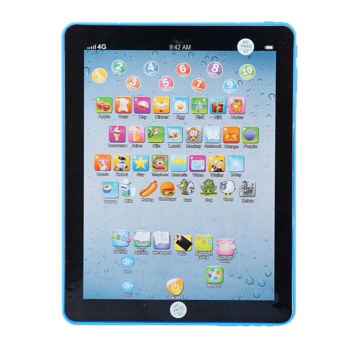 Baby Learning Tablet Educational Mini Pads Toys Touch Learn Toddler Tablet For ABC Numbers Words Gift - Image 8