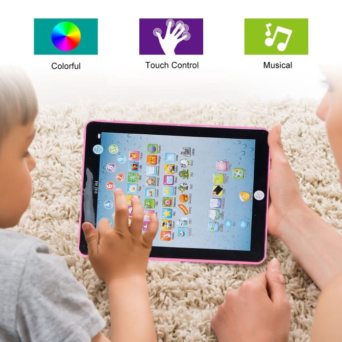 Baby Learning Tablet Educational Mini Pads Toys Touch Learn Toddler Tablet For ABC Numbers Words Gift - Image 12