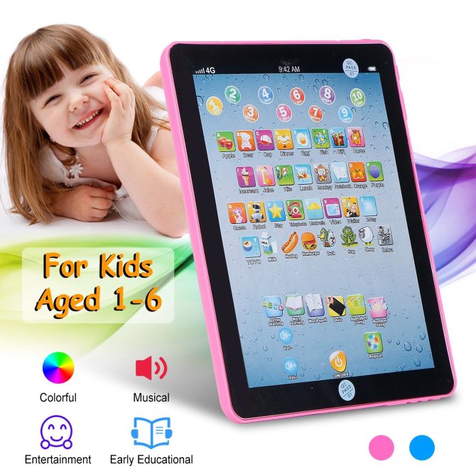 Baby Learning Tablet Educational Mini Pads Toys Touch Learn Toddler Tablet For ABC Numbers Words Gift - Image 10