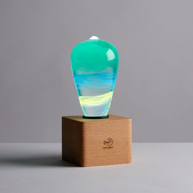 EP LIGHT Resin Wood Table Lamp, Ambient Night Lights, Birthday Gifts, Creative Lighting - Image 7