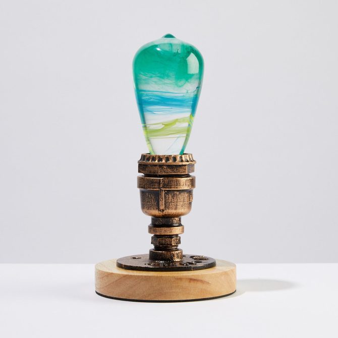EP LIGHT Resin Wood Table Lamp, Ambient Night Lights, Birthday Gifts, Creative Lighting - Image 11