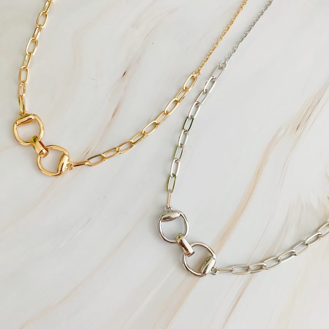 Equestrian Pendant Chain Necklace - Image 3