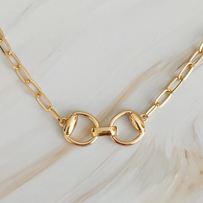 Equestrian Pendant Chain Necklace - Image 5