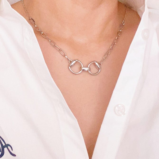 Equestrian Pendant Chain Necklace - Image 6