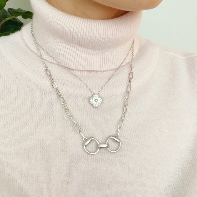 Equestrian Pendant Chain Necklace - Image 8