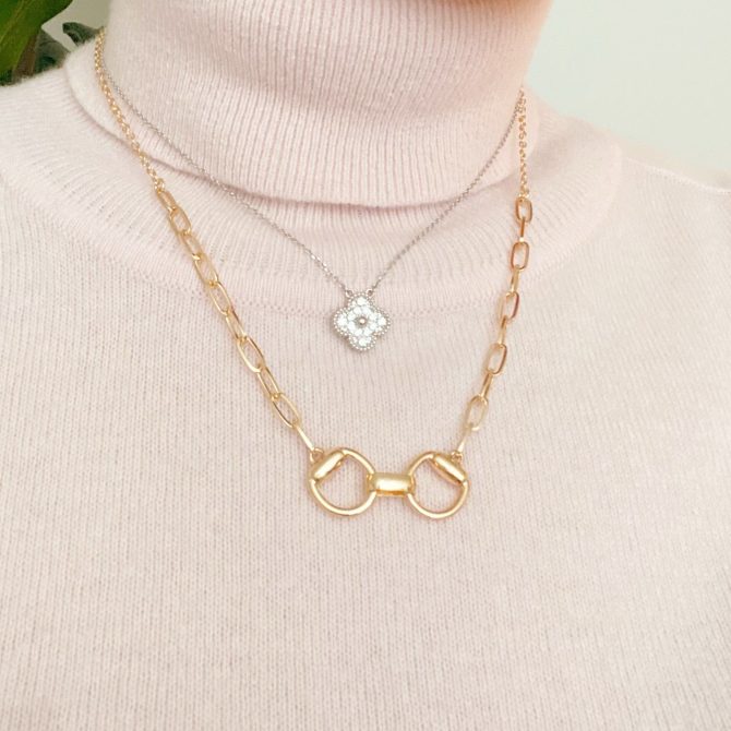 Equestrian Pendant Chain Necklace - Image 9