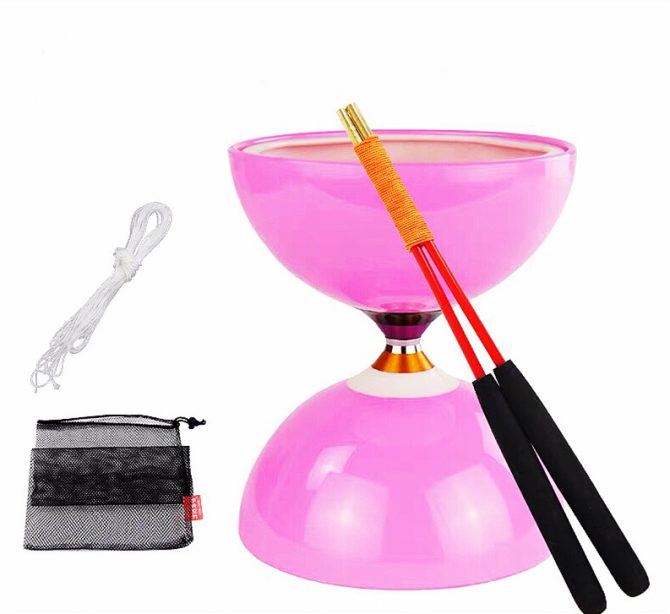 DSJUGGLING Fiberglass Diablo Sticks, Chinese Yoyo Diabolo Handsticks with Pro Slide diabolo String Set - Image 19