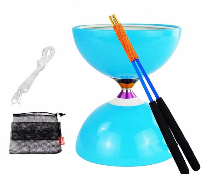 DSJUGGLING Fiberglass Diablo Sticks, Chinese Yoyo Diabolo Handsticks with Pro Slide diabolo String Set - Image 23