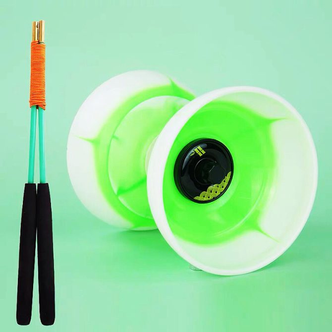 DSJUGGLING Fiberglass Diablo Sticks, Chinese Yoyo Diabolo Handsticks with Pro Slide diabolo String Set - Image 39
