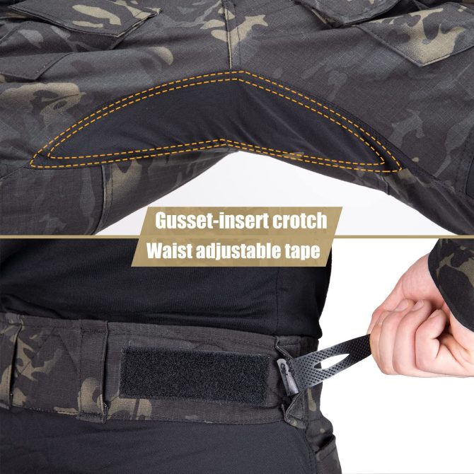 VOTAGOO G3 Combat Pants with Knee Pads Tactical Military Trousers Hunting Multicam Pants for Men Rip-Stop Airsoft Gear - Image 12