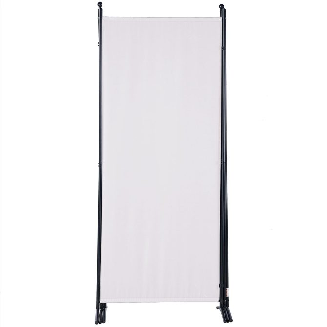 VEVOR Room Divider, 6.1 ft (102×71inch)Room Dividers and Folding Privacy Screens (3-panel), Fabric Partition Room Dividers for Office, Bedroom, Dining Room, Study, Freestanding, White - Image 11