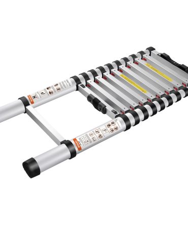 VEVOR Telescoping Ladder Aluminum Extension Step 10.5 ft Multi-purpose Portable