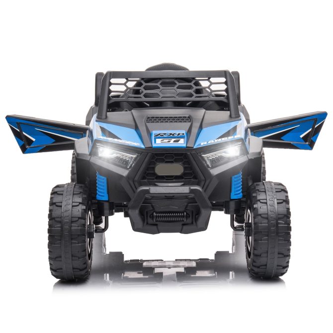 12V kids Ride On Mini UTV, Electric Car with Front LED Lights and Horn, Single Seat with a Safety Belt, Forward/Reverse Function - Image 3
