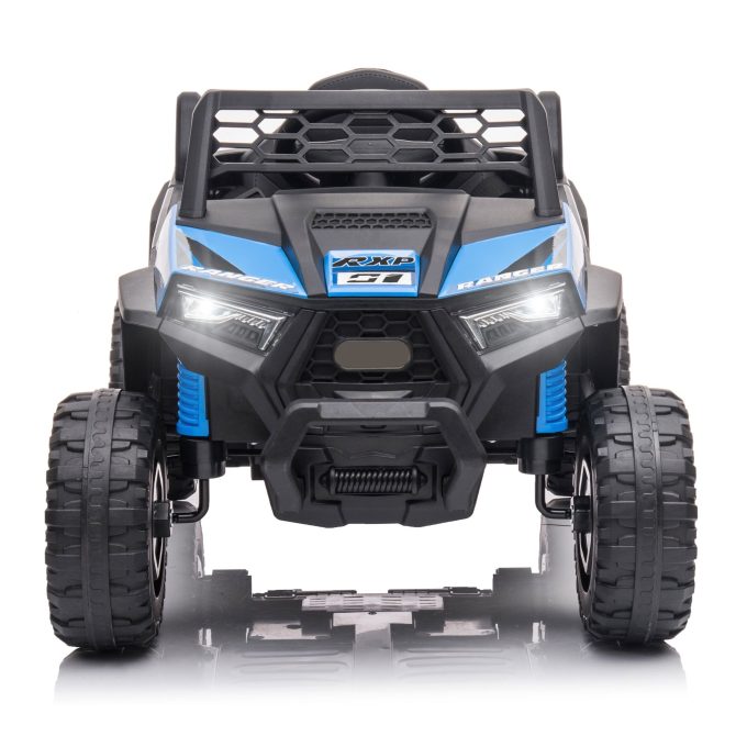 12V kids Ride On Mini UTV, Electric Car with Front LED Lights and Horn, Single Seat with a Safety Belt, Forward/Reverse Function - Image 4